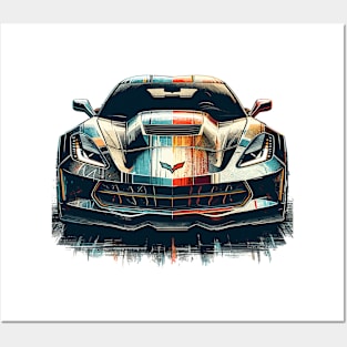 Chevrolet Corvette Posters and Art